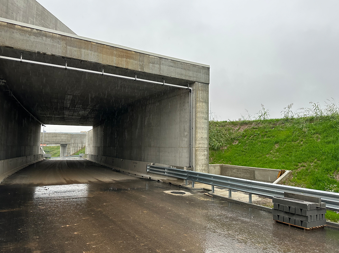 Committente:ARIA Progetto: Riqualificazione Rotonda Bergamo, svincolo A4 Esecutore dei lavori: SUARDI spa