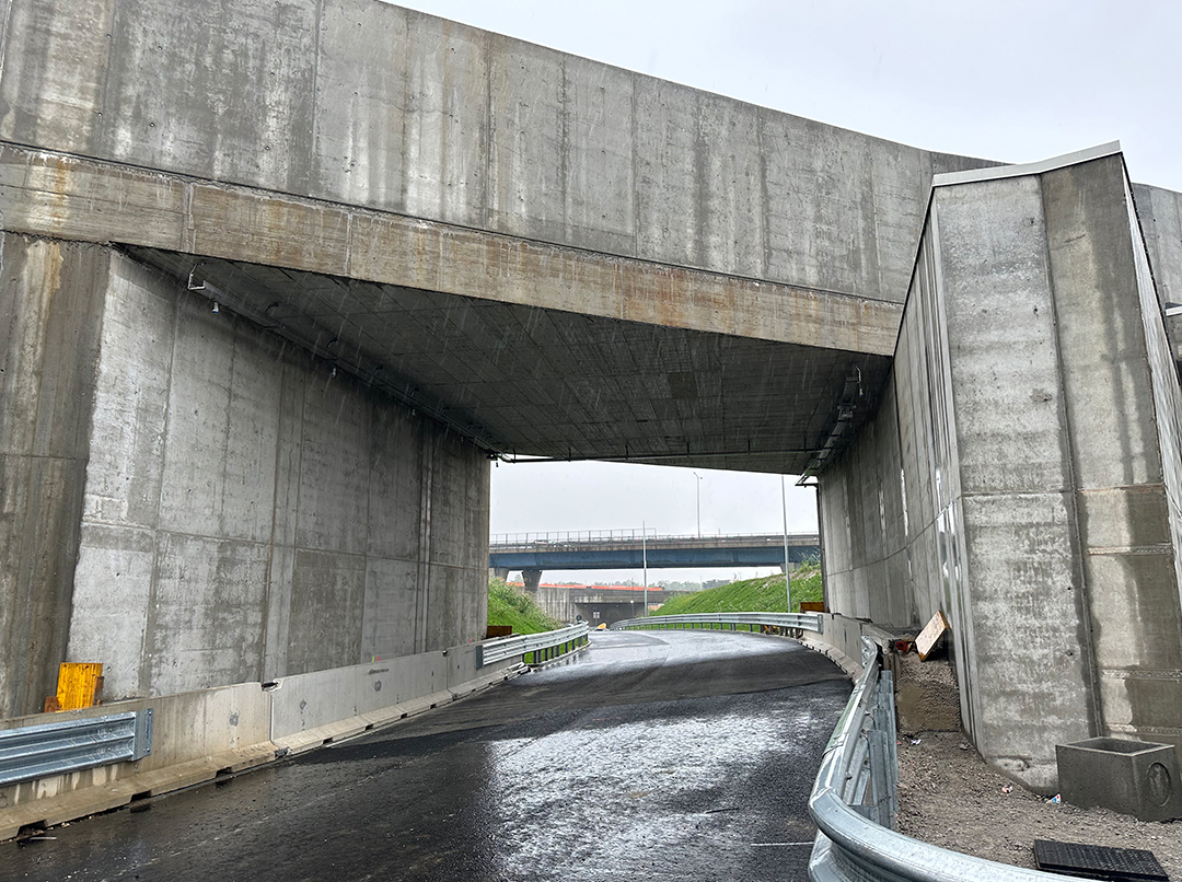 Committente:ARIA Progetto: Riqualificazione Rotonda Bergamo, svincolo A4 Esecutore dei lavori: SUARDI spa