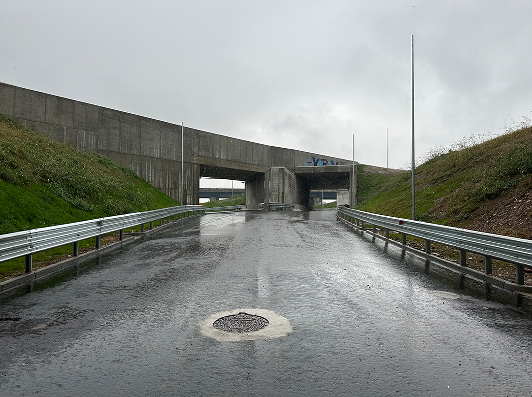 Committente:ARIA Progetto: Riqualificazione Rotonda Bergamo, svincolo A4 Esecutore dei lavori: SUARDI spa