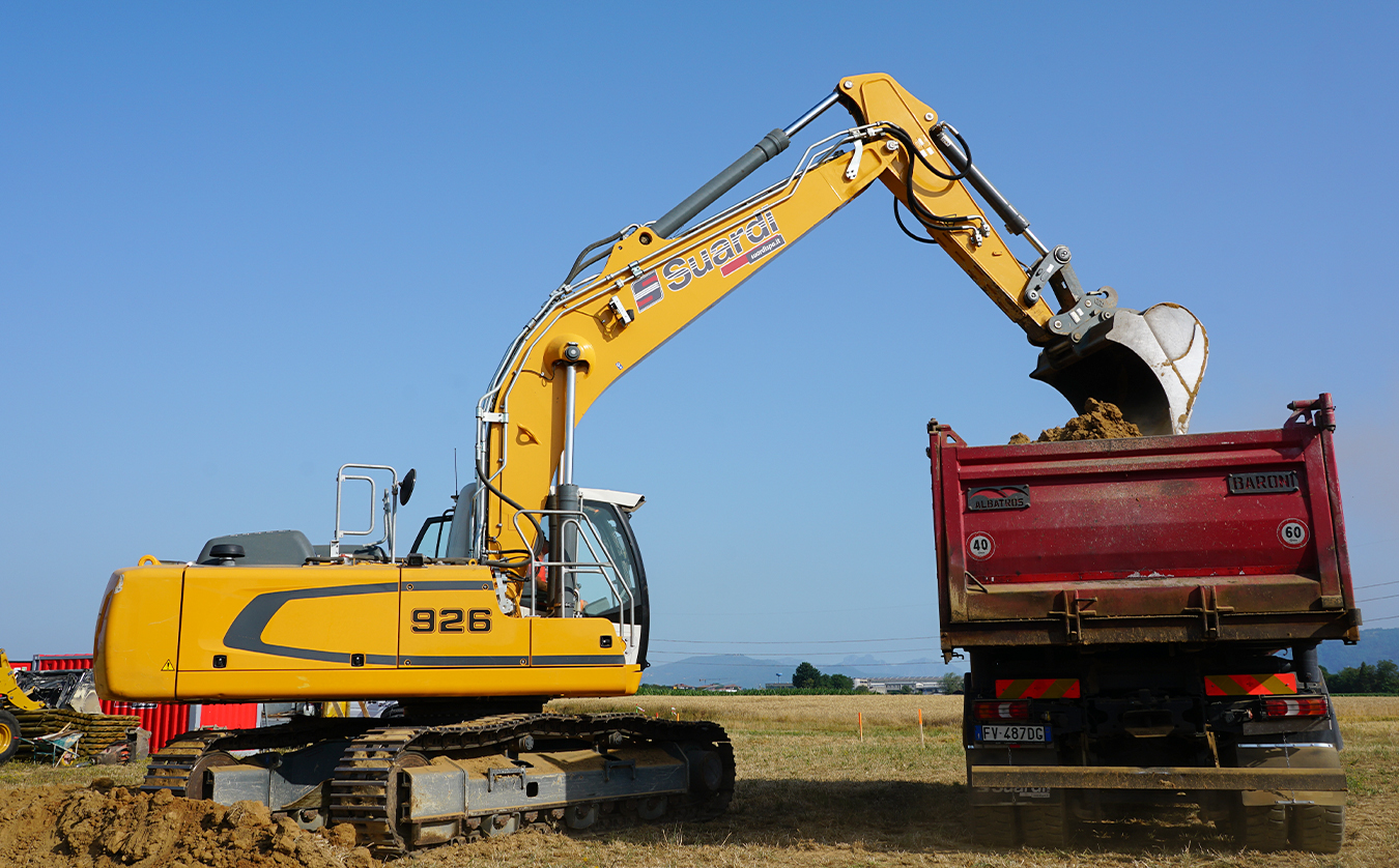 suardi spa - mezzi - escavatore cingolato