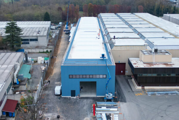 suardi spa - general contractor - ampliamento industriale - edilizia privata