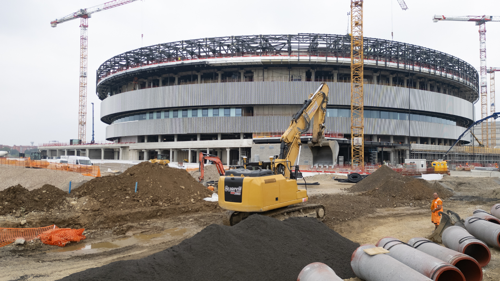 suardi spa - infrastrutture palaitalia - via toledo milano